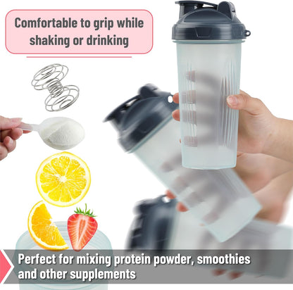 - Shaker Bottles for Protein Mixes, 28 Oz, 2 Pack, 2 Colors, Protein Shaker Bottle with Wire Whisk Ball, Shaker Cup, Mixer Bottle, Protein Shake Bottles, Protein Bottle, Protein Shake Bottle